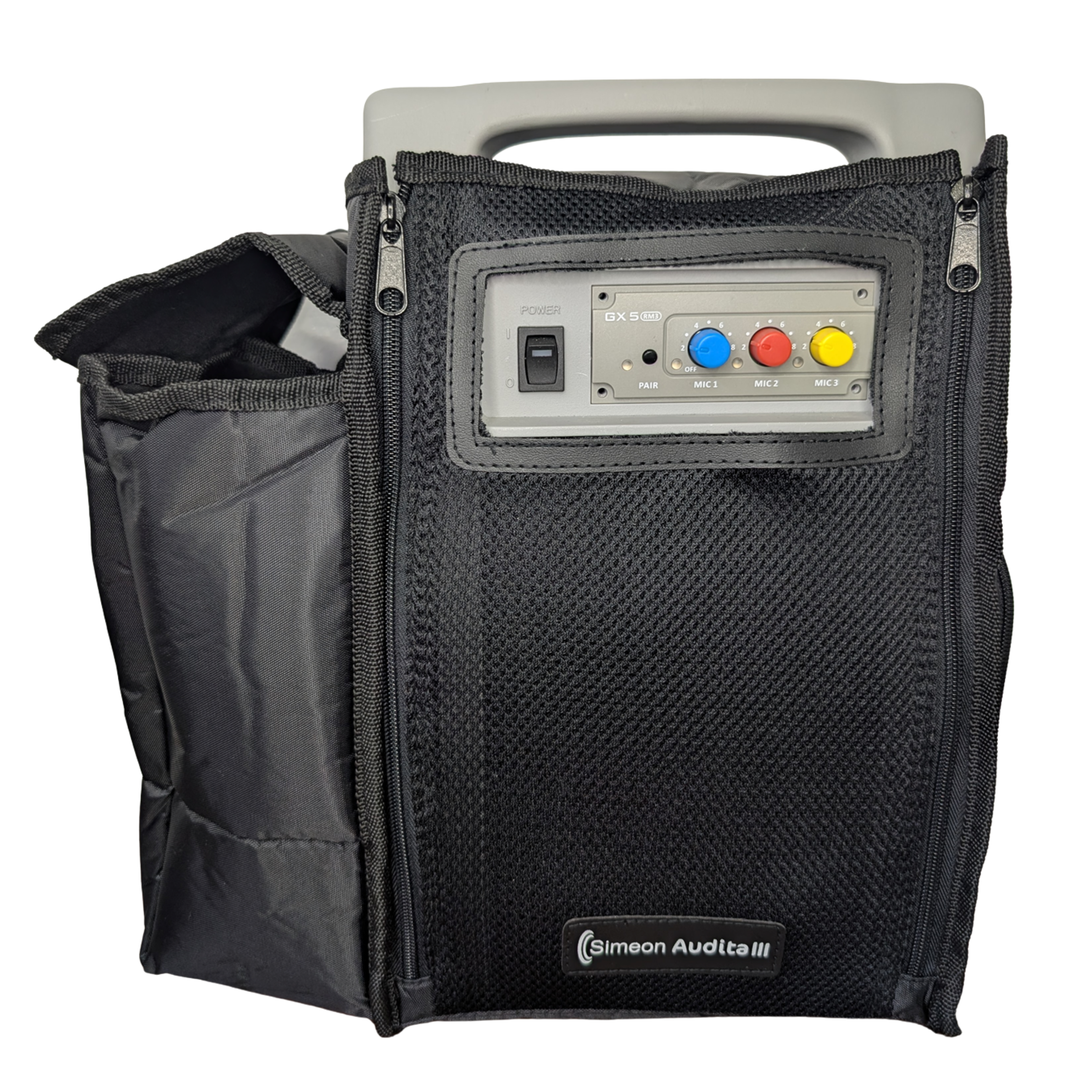 Simeon Audita II Fm Digital Totebag Simeon Audita III Totebag. has a larger pocket.