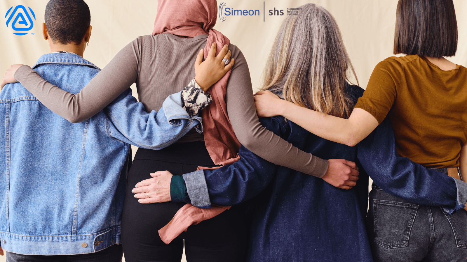 pOST FOR 2026 International women's day feautring the supportive hearing systems logo and auracast logo